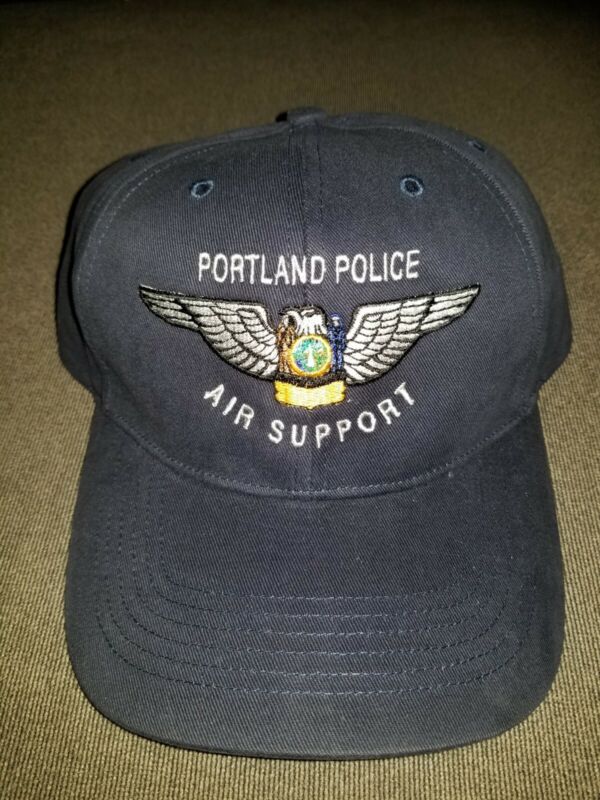 Portland Police Air Support Black Hat NEW