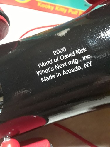 Kooky Kitty pull toy