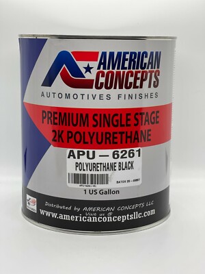 AMERICAN CONCEPTS 3.5 VOC 2K HI-COVERAGE, DURABLE POLYURETHANE FACTORY PACK KIT