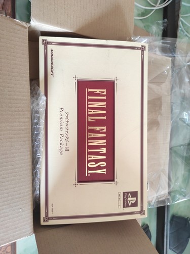 PS1 Final Fantasy 1 ＆ 2 I II Premium Package SQUARE ENIX
