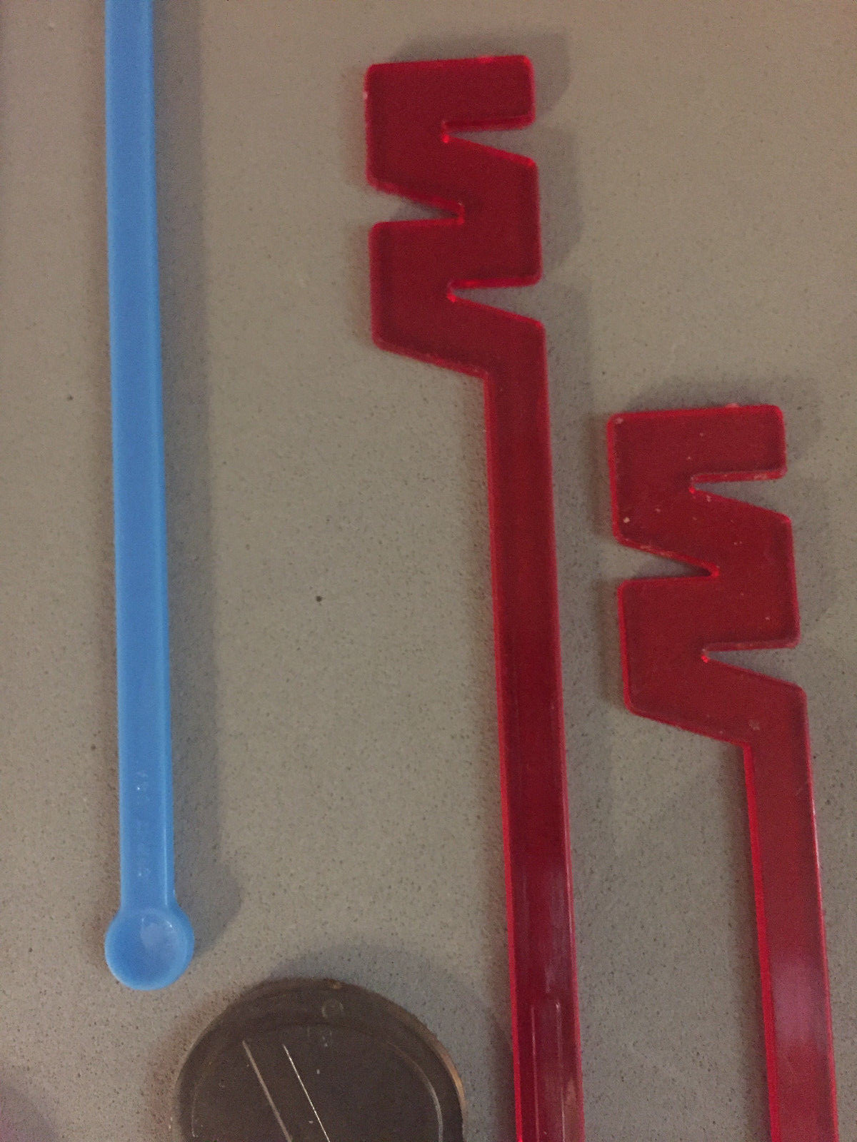 VINTAGE 1960s 40 SWIZEL STICKS AIRLINE (PAN AM BRANIFF +) RESTAURANT, MISC