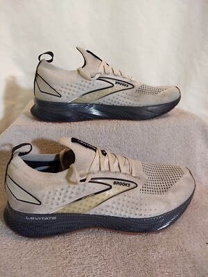 Brooks Mens Levitate StealthFit 6 Gray Running Shoes, Size: 10.5  #US95-61