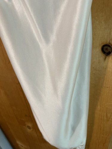 VTG60s Promise by Delores Poirette Shape White  Boned Bustier Slip  30-32 EUC