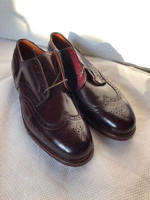 alden short wing blucher