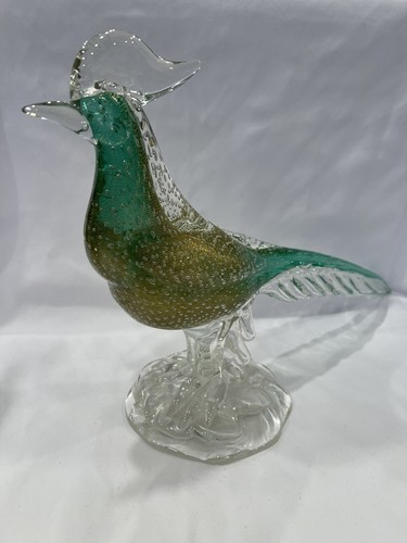 Murano Glass Bird Archimede Seguso ムラーノ arch290119_one.jpg