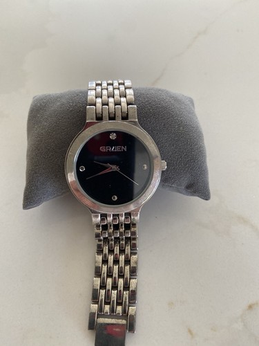 Gruen Men's 39mm Quartz SR626SW Watch Japan Movement New Gruen Men's 39mm Quartz SR626SW Watch Japan Movement New