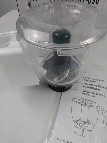Oster 116432-101-090 Replacement Food Processor Accessory Bowl Lid Blade Adapter