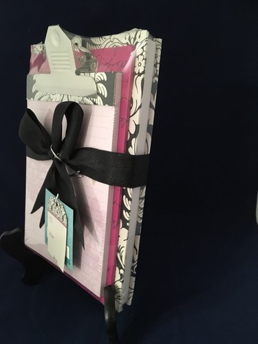 Waverly Journal Set with Writing Pad and Clipboard - New