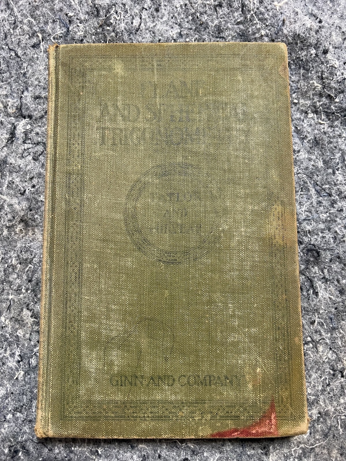 Plane and Spherical Trigonometry Hardcover Book 1902 Taylor and Puryear