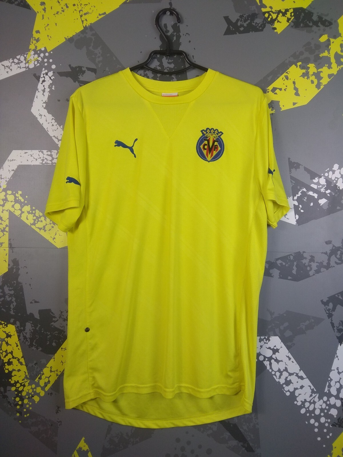 2010-11 Villarreal Puma Training L/S Shirt - 8/10 - (M)
