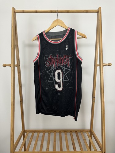 VTG 90s Slipknot #9 Metal Rock Music Band Promo Basketball