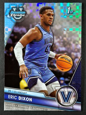 2023-24 Bowman University Chrome Basketball X-Fractor - Pick A Card