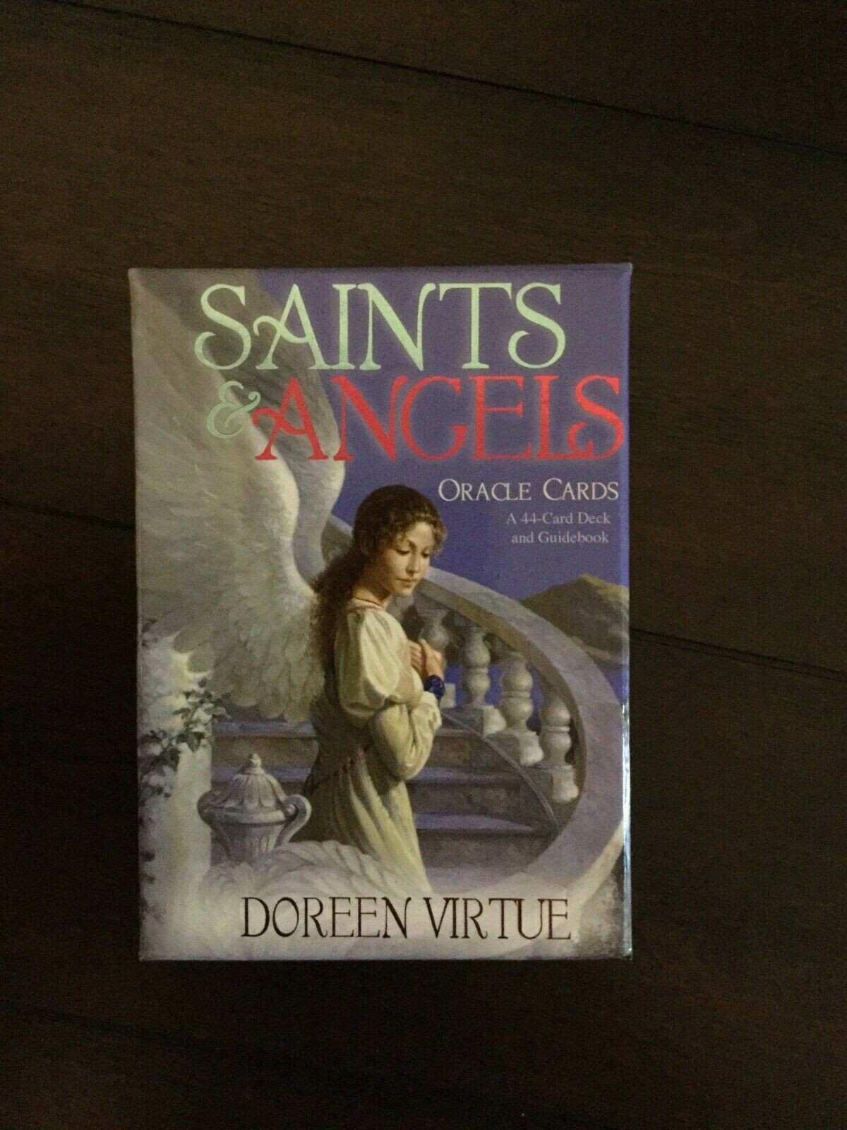 Oracle De Delphes/ル ヤウアンク/ポスター RARE Healing With the Angels Oracle Cards. Out of Print