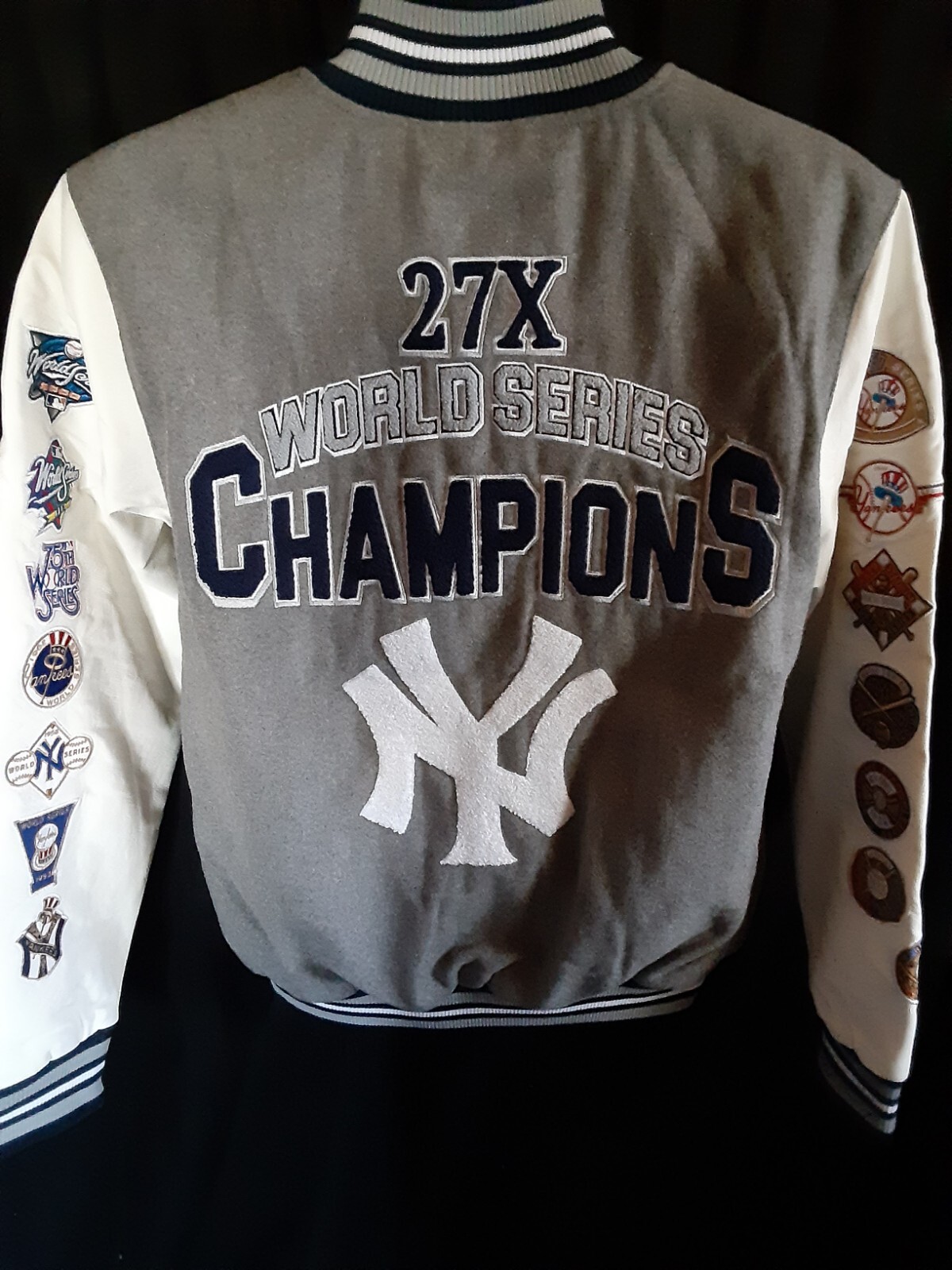 New York Yankees Men's G-III Quilt Lined Front Snap Jacket