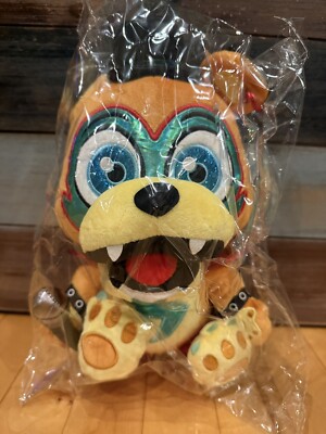 NWT Sanshee Five Nights at Freddy's Security Breach Glamrock Freddy Plush Figure