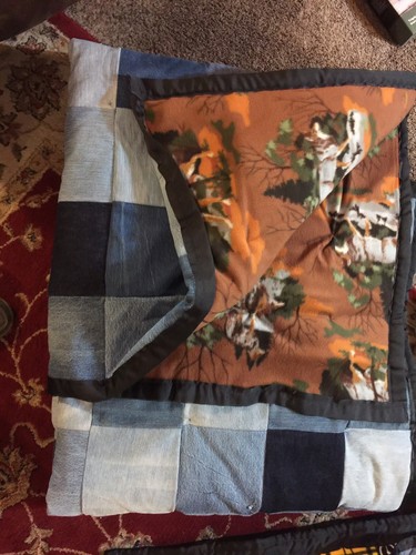 Denim/ Jean Quilt      Any Size Any Backing