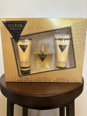 NEW Guess Seductive 3 Pc  2.5 oz EDT 2.5 oz Body Cream 2.5 oz Shower Cream