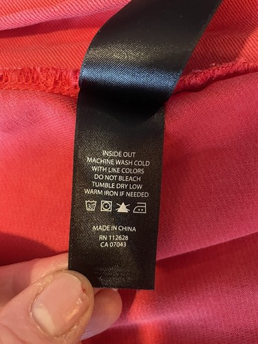 Max Jeans Tencel Draped Red Jacket Ladies Sz M