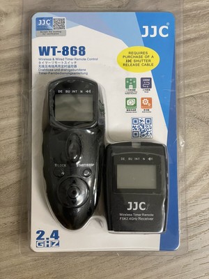 JJC Timer Intervalometer Click Remote Universale With Control Radio WT868
