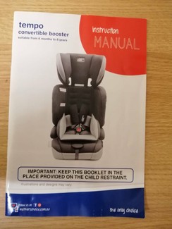 tempo convertible booster