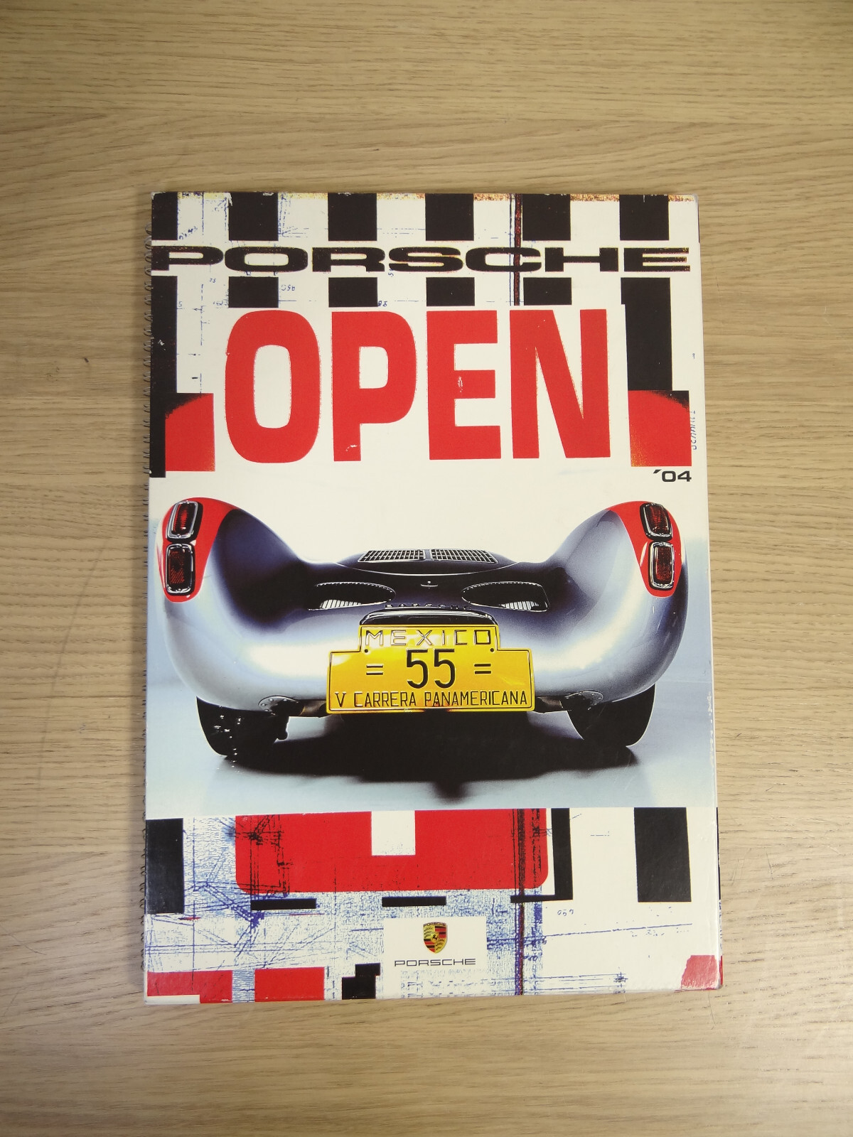 PORSCHE 2004 HISTORIC CALENDAR BOOK 04 PORSCHE MUSEUM OPEN
