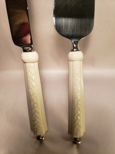 Lenox Wedding Promises Collection  Cake Server & Knife Set - 6089981/6090013