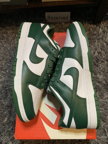 【新品未使用ARBOR UNDERGROUND SERIES 8.5】 Nike Dunk Low Michigan State Size 8.5 DD1391-101 Green White