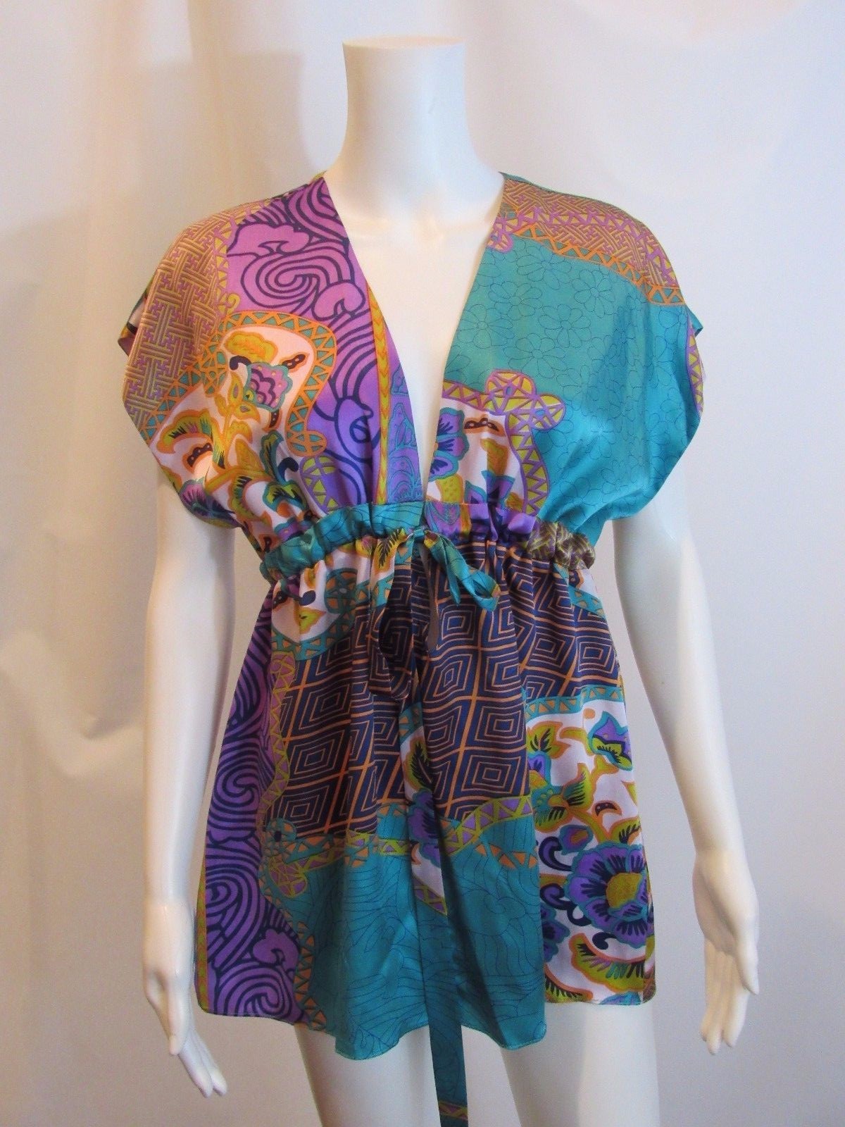 トップス Alice check ribbon tops ANDMARY】Alice check ribbon tops