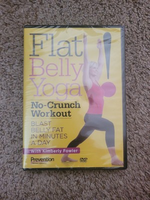 Flat Belly Yoga - No-crunch Workout (DVD,  2013)