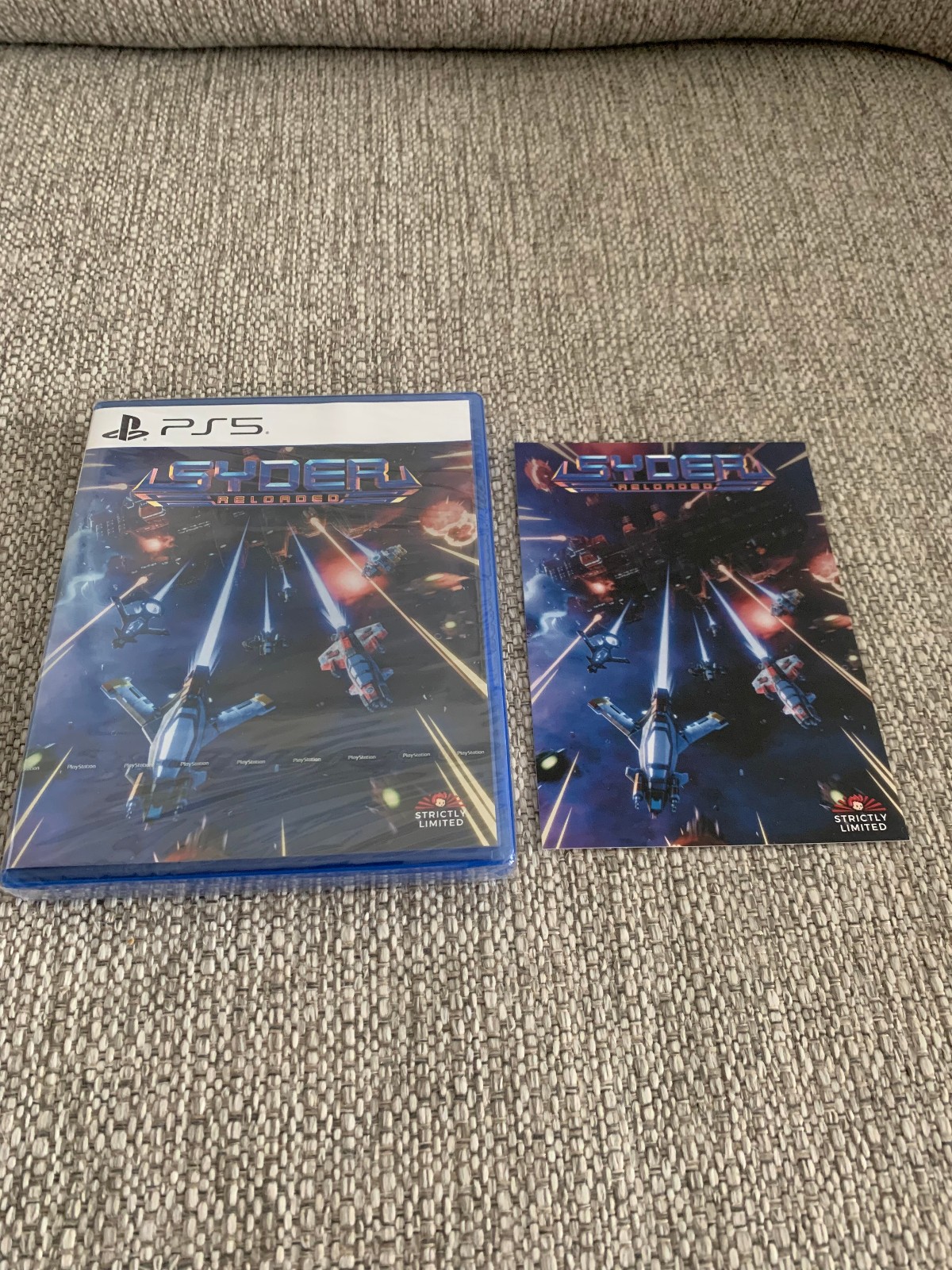 Syder Reloaded PS5 Limited Ed. w/ Postcard Strictly Limited Games PlayStation 5