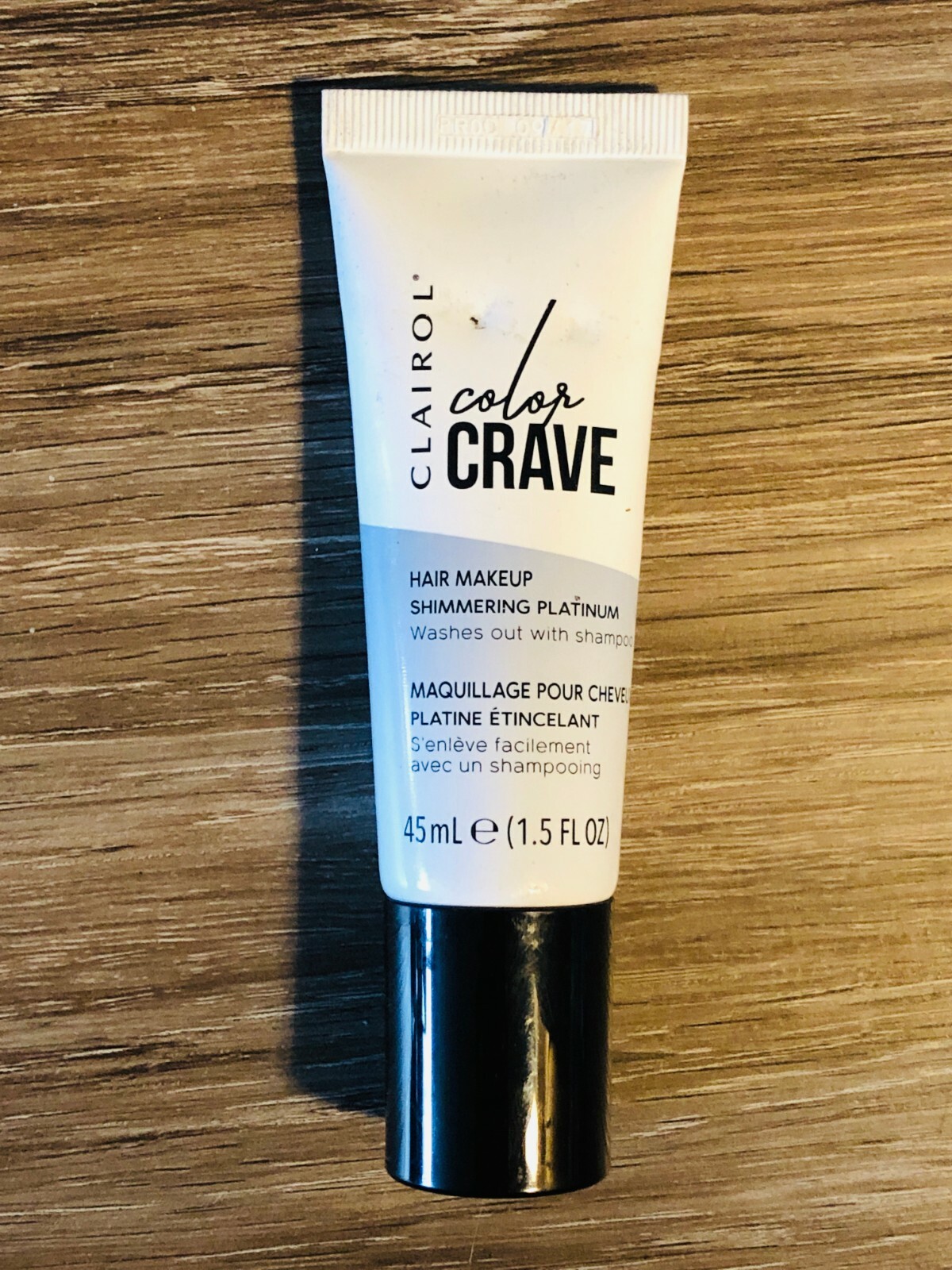 Crave Hair Makeup Temporary Color Shimmering Platinum