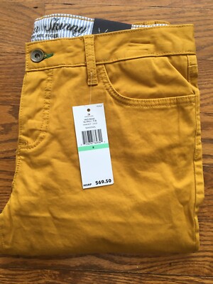 Tommy Hilfiger 'Freedom' Skinny Jeans - Seasonal Harvest Gold - Size 8 R