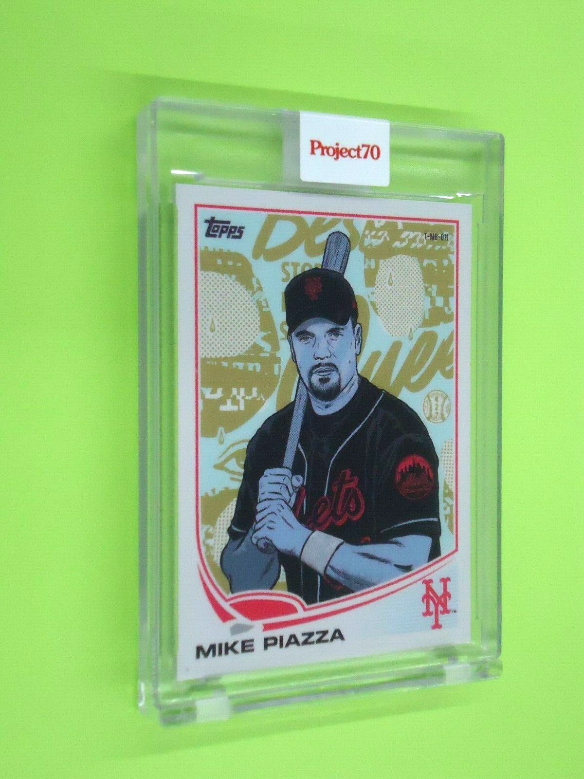topps Mike Piazza ベースボールカード 直筆サインマイクピアザ Yahoo!オークション -「mike piazza」(トレーディングカード) の