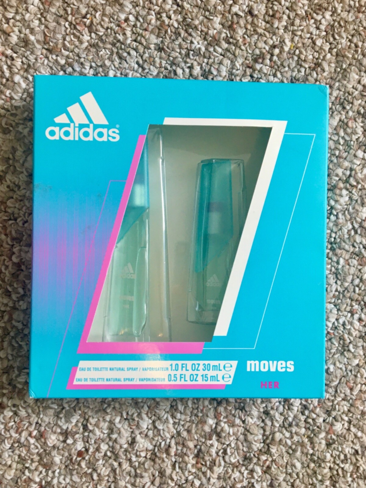 アイドル Perfume Adidas Moves For Her Eu de toilette - Brand New Perfume Set
