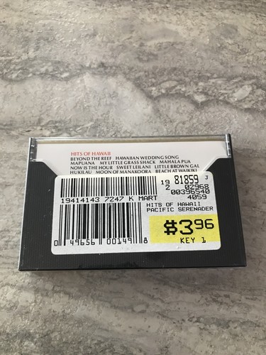 The Pacific Serenaders ~ Hits of Hawaii ~ Cassette Tape * Brand New Sealed *