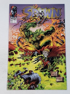 Spawn 52 Todd McFarlane Greg Capullo Savage Dragon app  Image Comics 1996 VF/NM