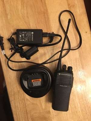 Motorola CP200 AAH50RDC9AA1AN UHF Two-Way Radio 438-470 MHz Bench TESTED!!. Buy it now for 100.0