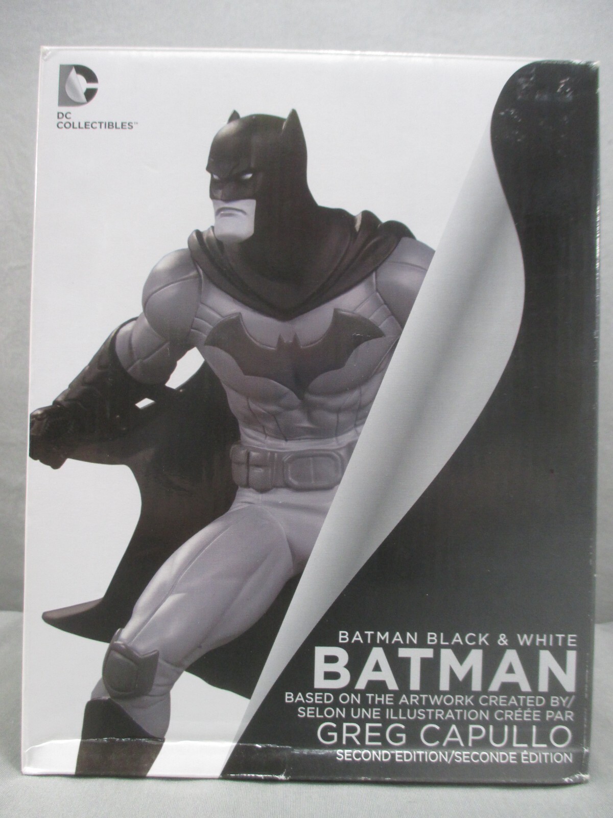 DC Collectibles BATMAN Black & White Greg Capullo Second DC Collectibles BATMAN Black & White Greg Capullo Second