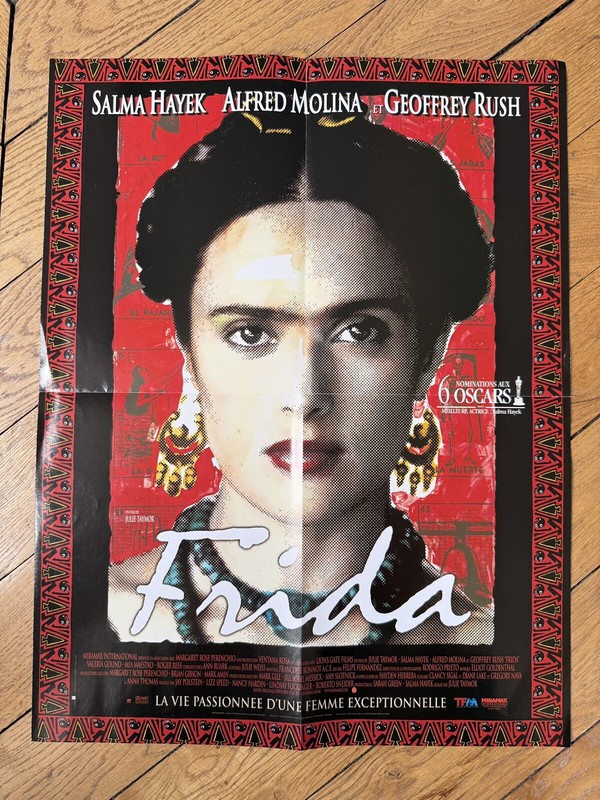Poster Frida (Kahlo) - X-Men 2 - 56 X 43 Cm - Salma Hayek, Hugh Jackman