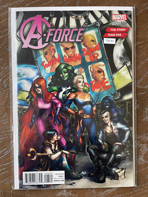 A-FORCE #5 VARIANT MARVEL COMIC BOOK HIGH GRADE 9.8 TS6-84