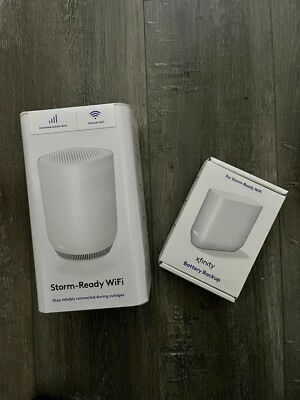 Xfinity 306855 Storm-Ready Wifi Extender 8 Internal Antennas Support W/ Battery