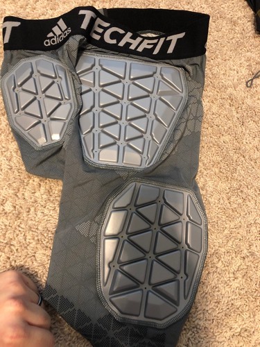 Adidas Techfit Ironskin 5 Pad Men's Football Girdle Compression Short Mens L