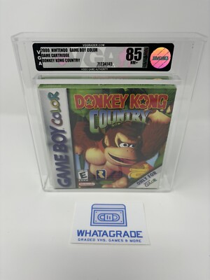Donkey Kong Country -Nintendo Game Boy Color (2000)   VGA 85 Archival Sealed
