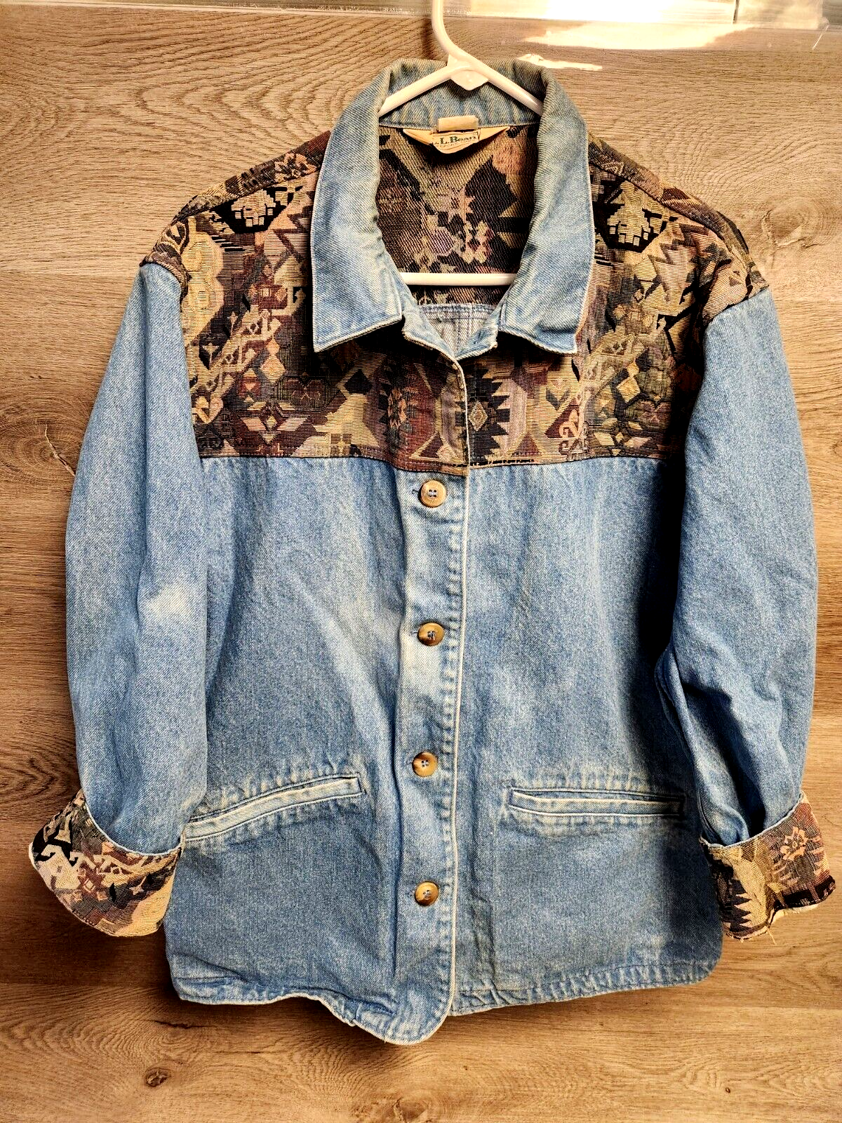 【Vintage】flower jacket G4000 VINTAGE JACKET // 90's Funky Patchwork Pleated Floral