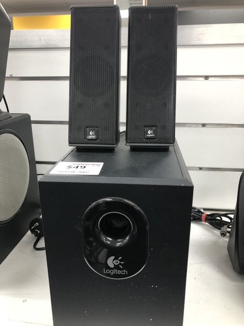 logitech computer speakers with subwoofer