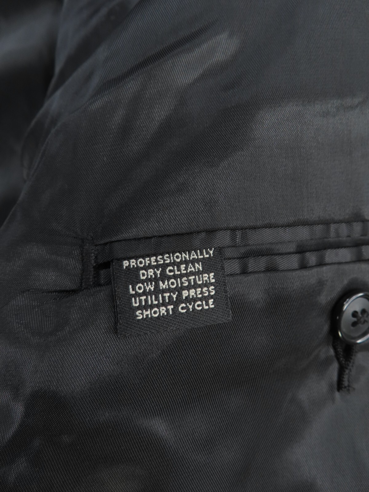 Pre-owned Jos. A. Bank Jos A Bank Over Coat Jacket Mens 50r Charcoal Gray 100% Cashmere