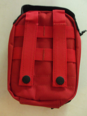 NEW - Tactical Survival Medial EMS EMT Insertion MOLLE Pouch EMERGENCY RED 7x5x2