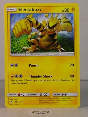 Electabuzz 42 Prices 0 99 14 81 Mavin