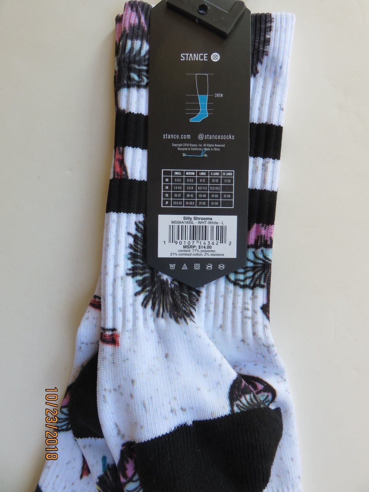 NWT Men's Stance Classic 