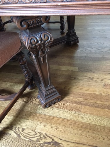 Spanish Revival Dining Table and Chairs - Circa 1929